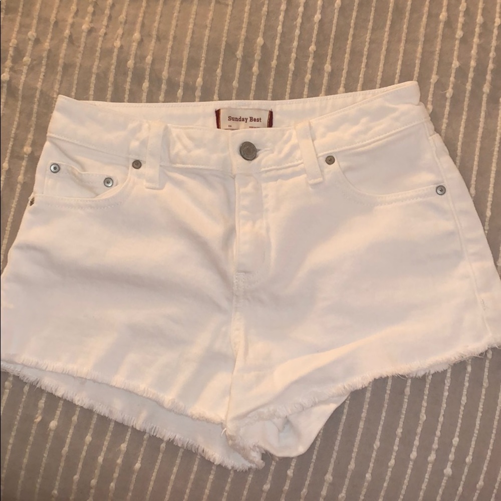 Aritzia Sunday Best Denim Short